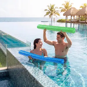 46 Inch Heavy Duty Pool Noodle Float, Solid Foam Swim Stick, 250lb Adult Float, No-Sink Water Noodle for Pool, Lake & River