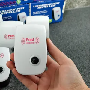 [ 4PCS ] Ultrasonic Pest Repellent Plug-In Wall Mount Chemical Free Indoor