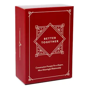 50 couple deep conversation game cards, Board games, to liven up the atmosphere, spark warm moments of communication, and enhance your relationship. Suitable for dates, gatherings, parties, Valentine's Day, Christmas, and special occasions