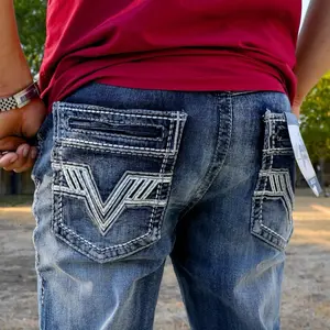 Men’s SA-043 Straight Fit Blue Jean