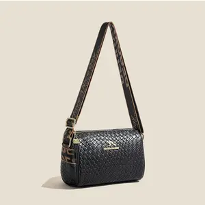 Stylish  Crossbody Purse - Compact Camera Bag with Adjustable Statement Strap