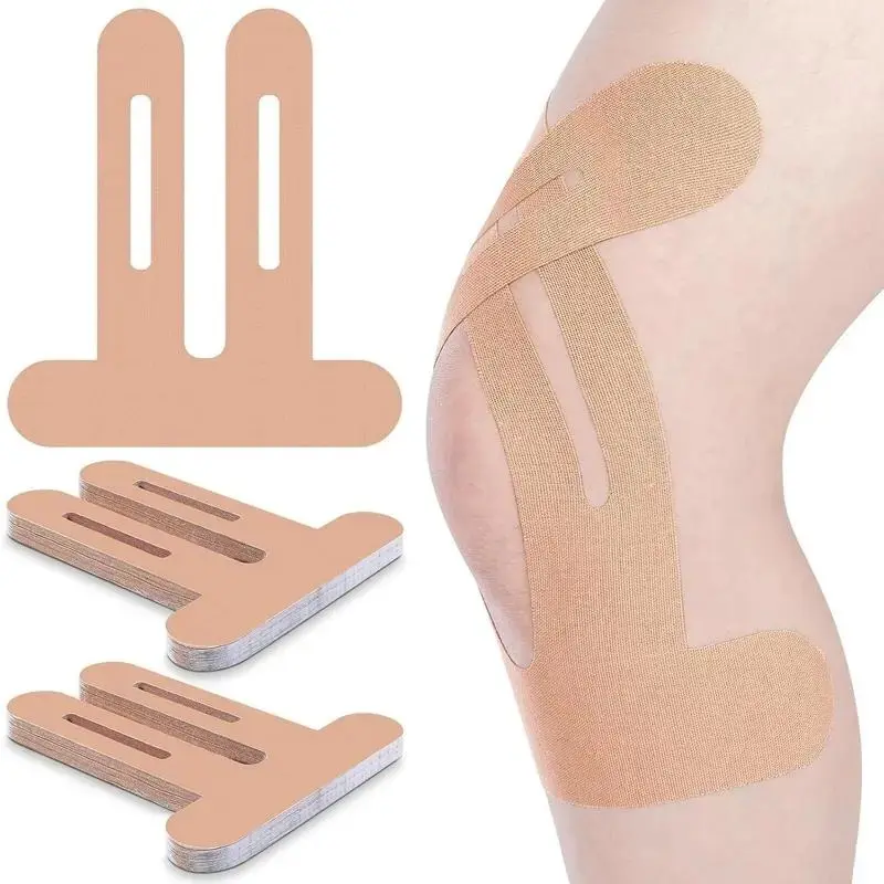 10/20pcs Sports Knee Pads, Knee Muscle Sticker, Sports Tape, Athlete Running Knee Pads, Knee Muscle Sticker, Skin Care Tools