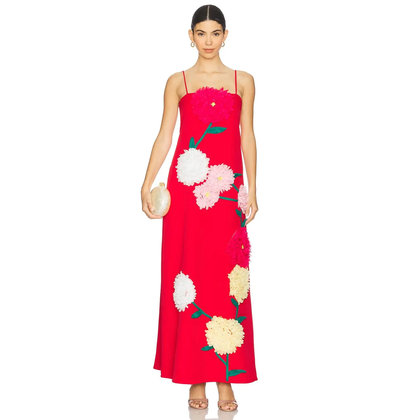 ELLIATT Buttercup Maxi Dress in Red
