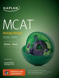 USED-MCAT Biology Review 2020-2021: Online + Book by Kaplan Test Prep (Paperback)