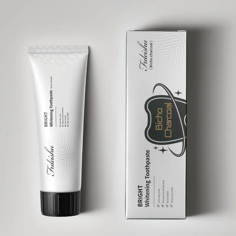 Adult Fluoride Whitening Toothpaste - Mint Flavor, Brightening, Yellow Stain Removal, Odor Control, Anti-Cavity Home Oral Care Product