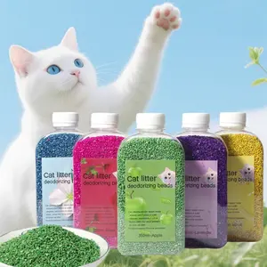 Cat Litter Deodorizing Particles 350ML, Odor Control, Dust-Free, Non-Sticky, Ideal for Dogs and Cats, Perfect Pet Gift for Valentine's Day
