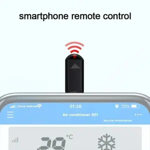 DODO Remote Type-C Smartphone Infrared Transmitter Adapter for TV & Other Devices with Smart App Control and Infrared Remote Functionality Compact & Lightweight Design