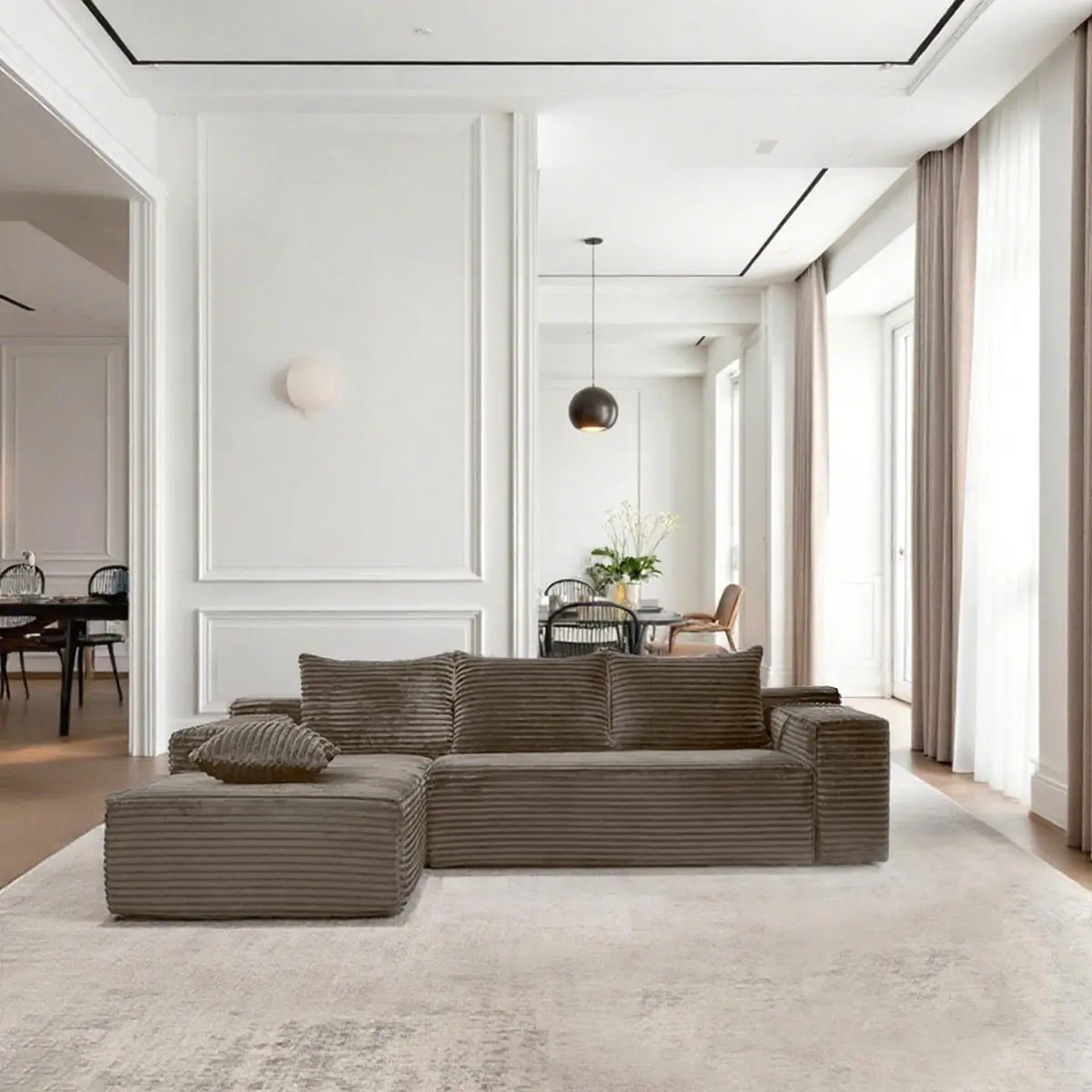 Khaki - Chaise Lounge on the Left