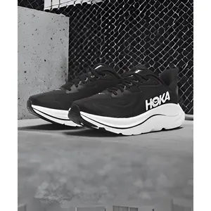 Hoka One One Clifton 10 Black White 1162031-BWHT Women's Fashion Shoes New