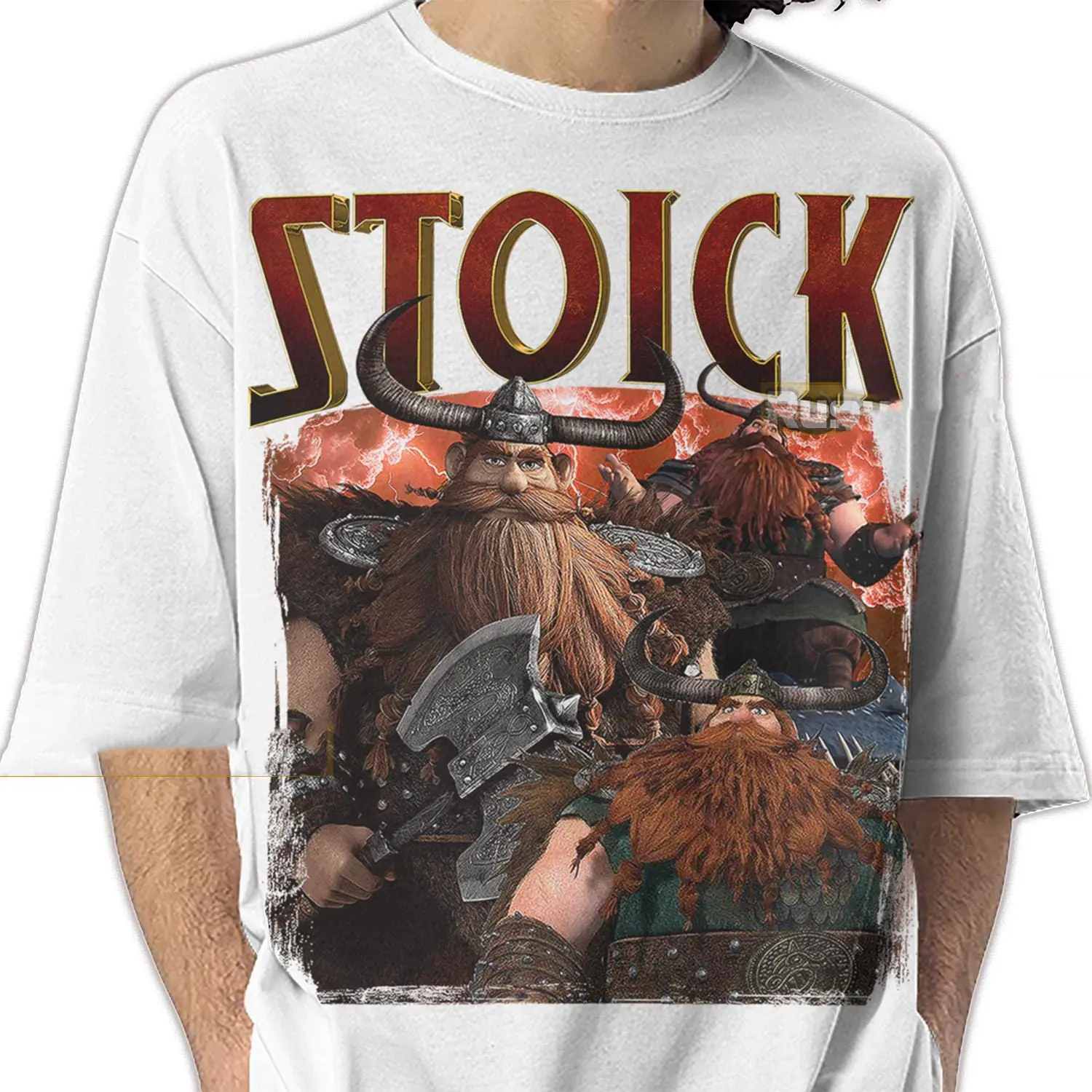 Stoick HTTYD Shirt – Stoick the Vast Vintage Graphic T-Shirt