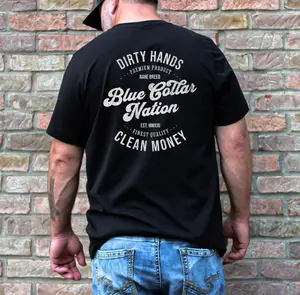Blue Collar Shirt, Blue Collar Gifts, Lineman Tee, Welder Contractor,Unisex Short Sleeve Casual 100% Cotton