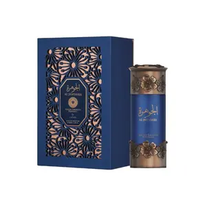 Lattafa Al Jawhara Eau De Parfum (EDP) - Niche Emirati Men's Fragrance, Rich Aroma, Single Item, 3.4 oz-100 ml, Fruity-Warm Spicy-Cinnamon Notes