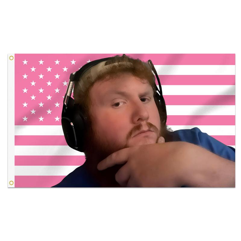 3x5 Ft Decorative CaseOh MeMe Flag Funny Double Stitched with 2 Brass Grommets Decor for Indoor Outdoor, Wall Hanging Tapestry College Dorm Room Decoration