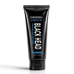 Bamboo Charcoal Peel-Off Blackhead Mask 100ML, Bamboo Charcoal Adsorption, Cleans Pores, Improves Acne, Skincare Essential