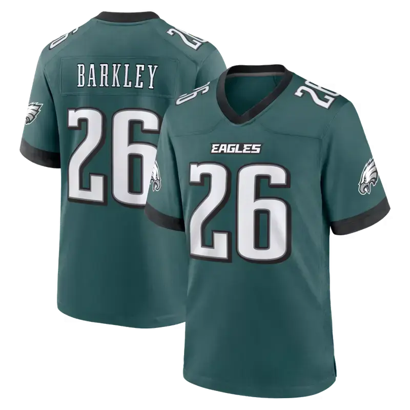 Full Print Logo Barkley #26 Full Colors Jersey Shirt, America Football Jersey, Sport Clothing, Football Uniform, Jersey For Football Fans, Gift for him