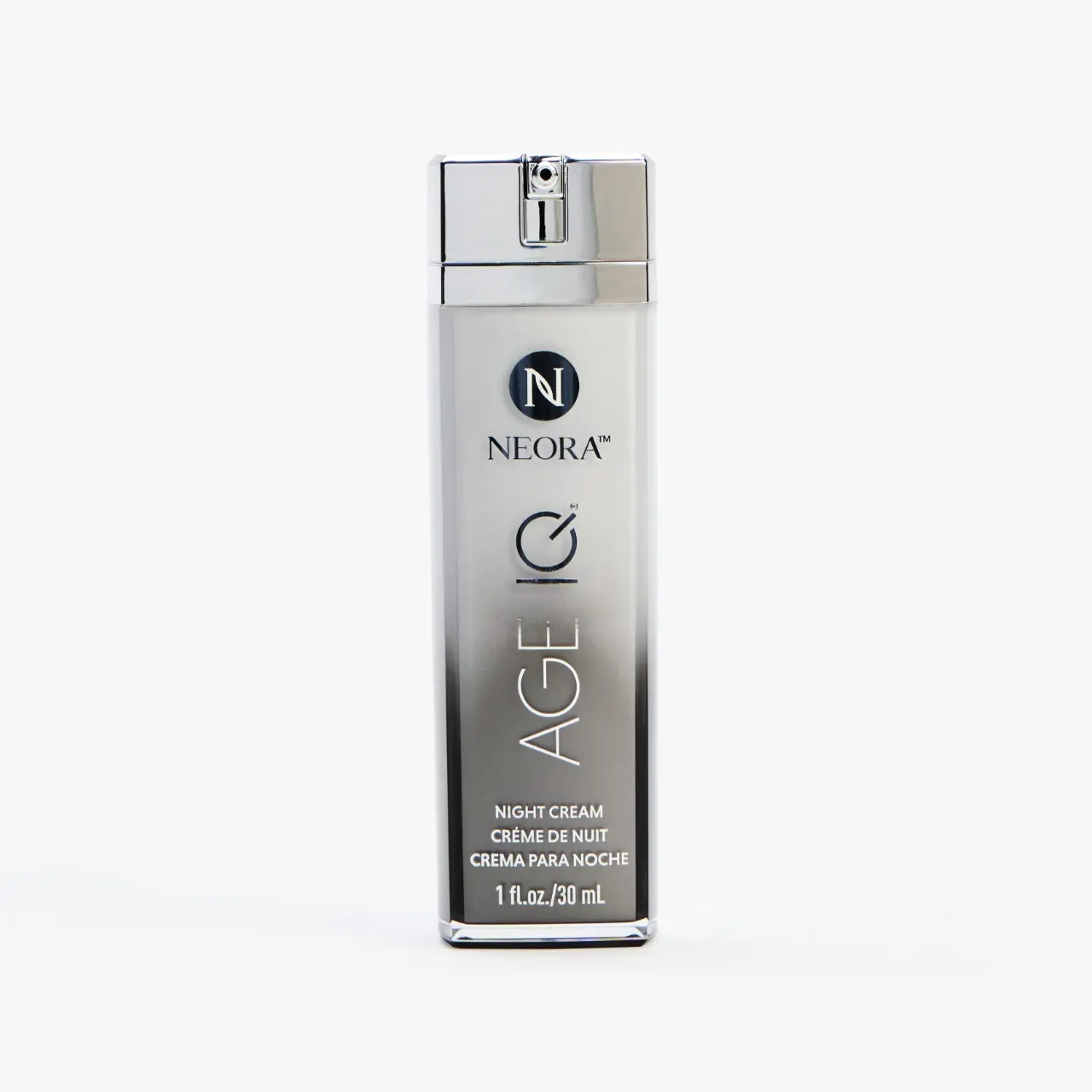 NEORA Age IQ® Night Cream - Advanced Moisturizer with Bidens Pilosa for Improved Skin Clarity & Radiance - Non-Comedogenic & Dermatologist-Tested - Moisture