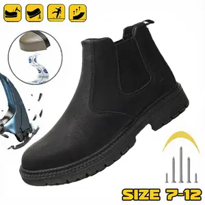 Splash Proof Smash Proof Puncture Proof Breathable Work Boots