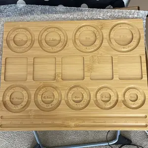 Wood Bead board makes sizes 5inches - 8.5 inches for bracelets
