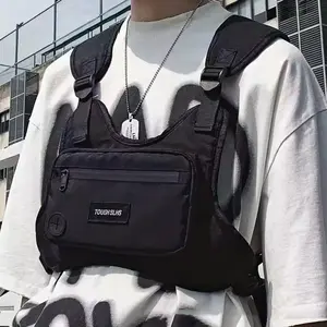 Chest Bag Waist Bag Streetwear Large Capacity Sports Casual Tactical Vest Bags Pack Bag