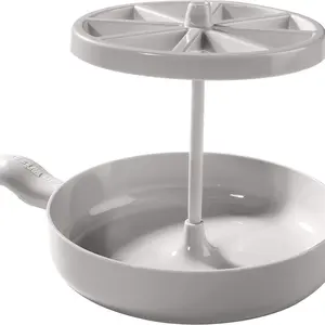 Microwave Bacon Grill, Plastic Bacon Grill Meat Plate Rack, Simple, Quick, and Easy To Use, Reduces Fat Content for A Healthier Meal