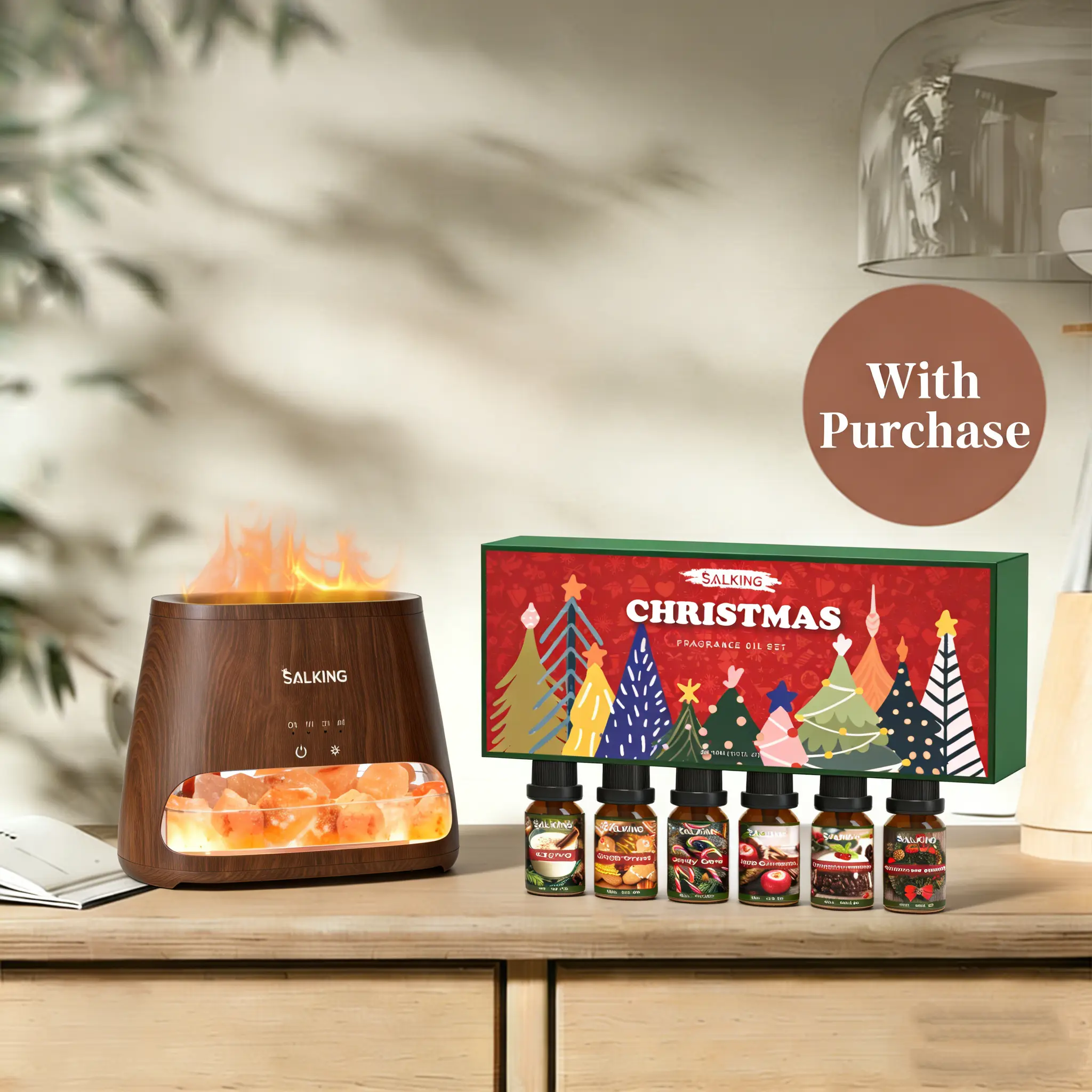 DARK Diffuser + Christmas oil set