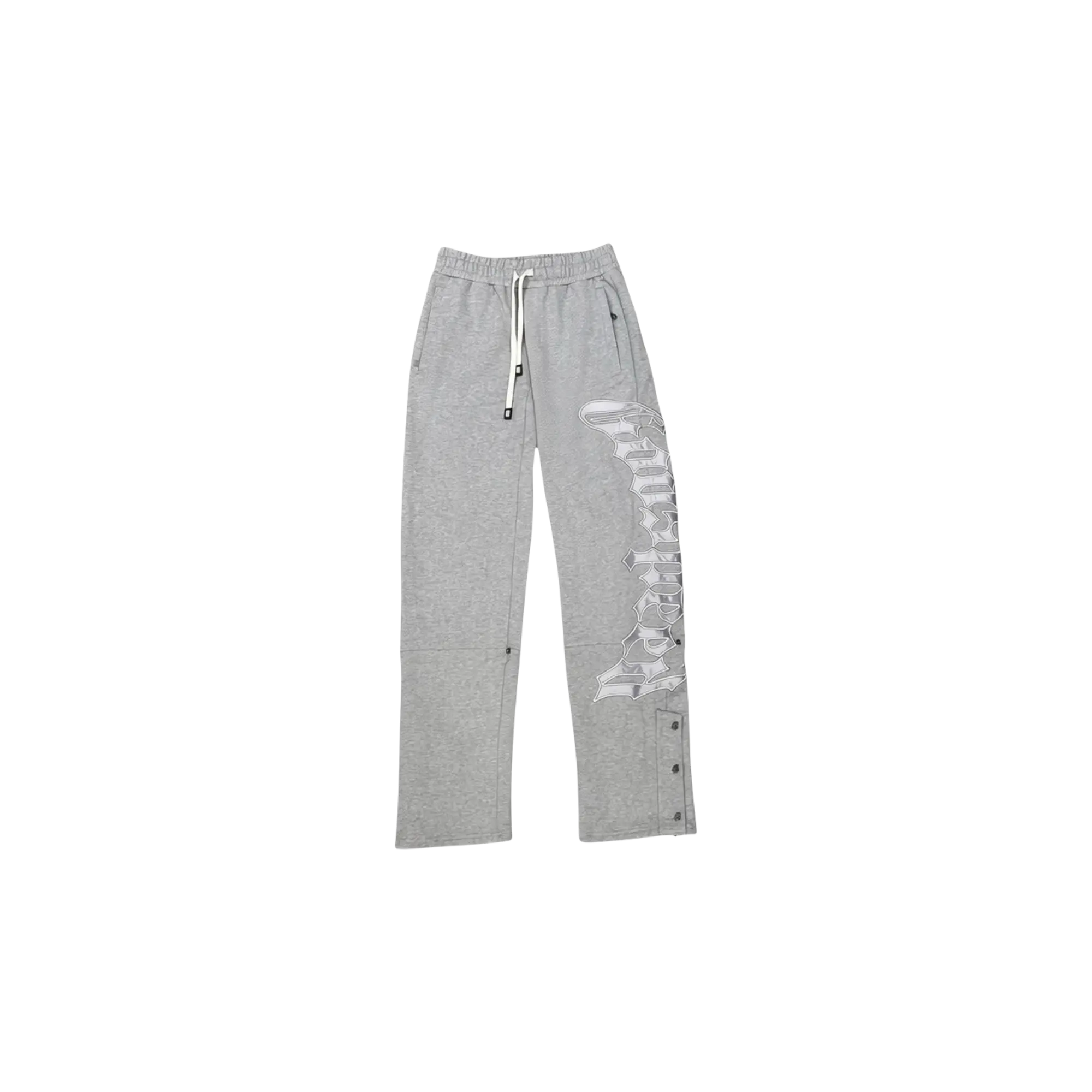 Godspeed OG Logo V2 Sweatpants Grey/Silver Satin