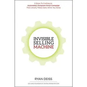 USED Book - Invisible Selling Machine by Ryan Deiss (Hardcover) - english