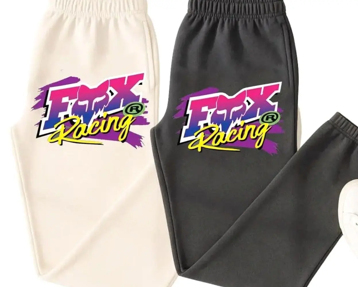 Fox Racing Inspired Sweatpants, Unisex Cotton Motocross Bottoms Pants, Racing Sweatpant, Comfy Dirt Bike Streetwear for Men and Women Riders, Trendy Top Sweatpants, Unisex Cotton Graphic Casual Sweatpants, Gift For Fan, Men and Women, Best Gift SS R