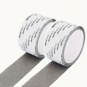 Window Screen Repair Kit, 2 Rolls Easy Durable Self-adhesive Metal Mesh Patches for Tears and Holes, Bug Mosquito Protection for Home, Home Environment