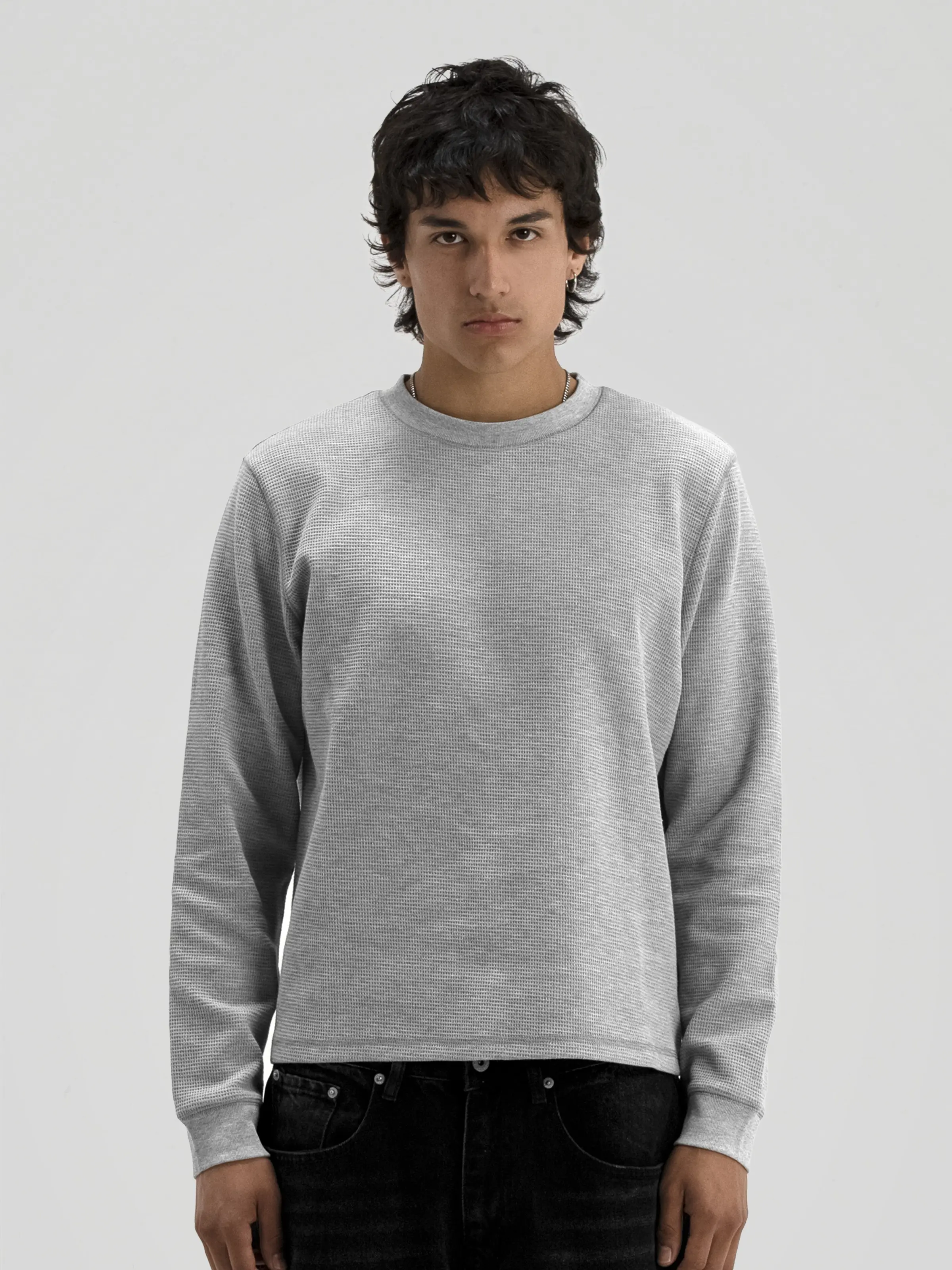 'Grey' Thermal Long Sleeve
