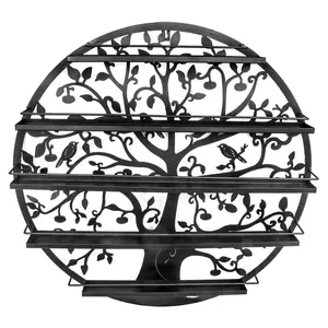 Sorbus Wall Mounted 5 Tier Nail Polish Rack