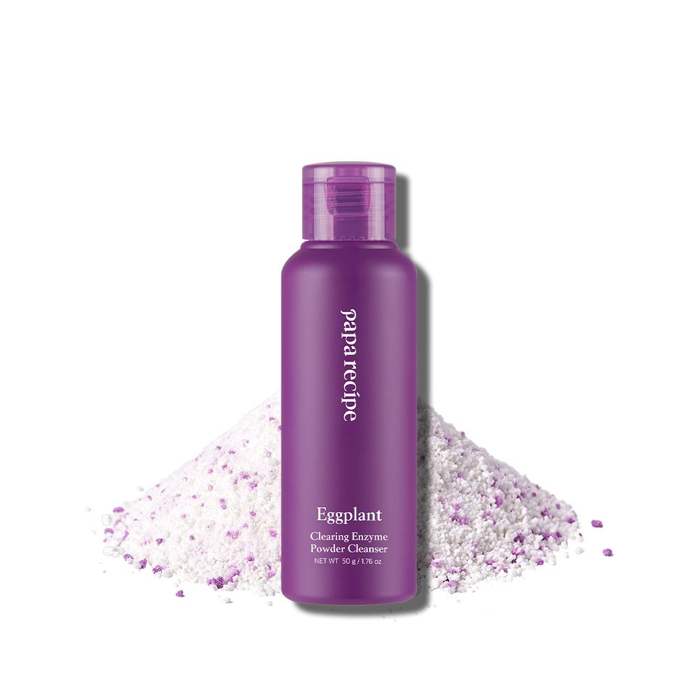 Papa Recipe Eggplant Enzyme Powder Cleanser - Gentle Exfoliating Korean Face Wash for Sensitive Skin