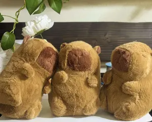 Plush Rush Capital Cappy - Soft Cuddly Capybara Plush from Drama Fauna Series