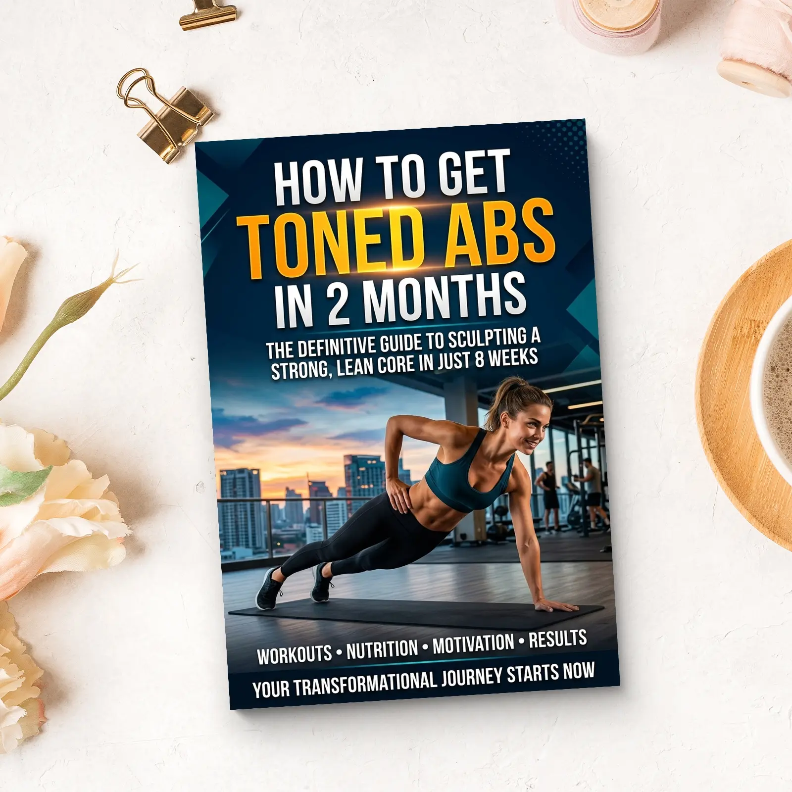 How to Get Toned Abs in 2 Months: 8-Week Core Workout Guide for Busy Adults, Ab Exercises, Nutrition Tips, Strength Training, Motivation and Body Confidence