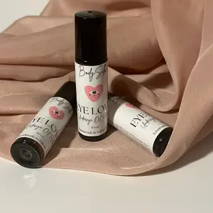 BodySilk Eye Love Undereye Oil Roller with Cooling Stainless Steel Roller Ball