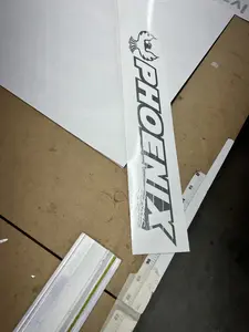 Phoenix Boats Chrome Decal
