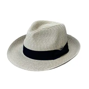 Pelican - Straw Fedora with Medium Brim