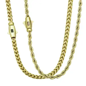 14K Real Gold-Plated Electroplating ace The Latest Process for Rust Prevention Waterproof, Fted Cuban Necklade-Proof Hypoallergenic  Miami Link Chain Items 6mm Sizes Hip-Hop Style Fashion Timeless Shine for Every Look unisex jewelry