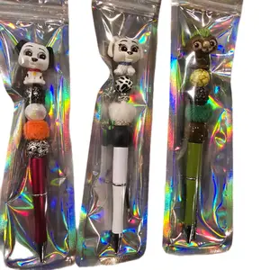 Beadable Pen with Doorable Focal - Original Design for Creative Writing and Crafting