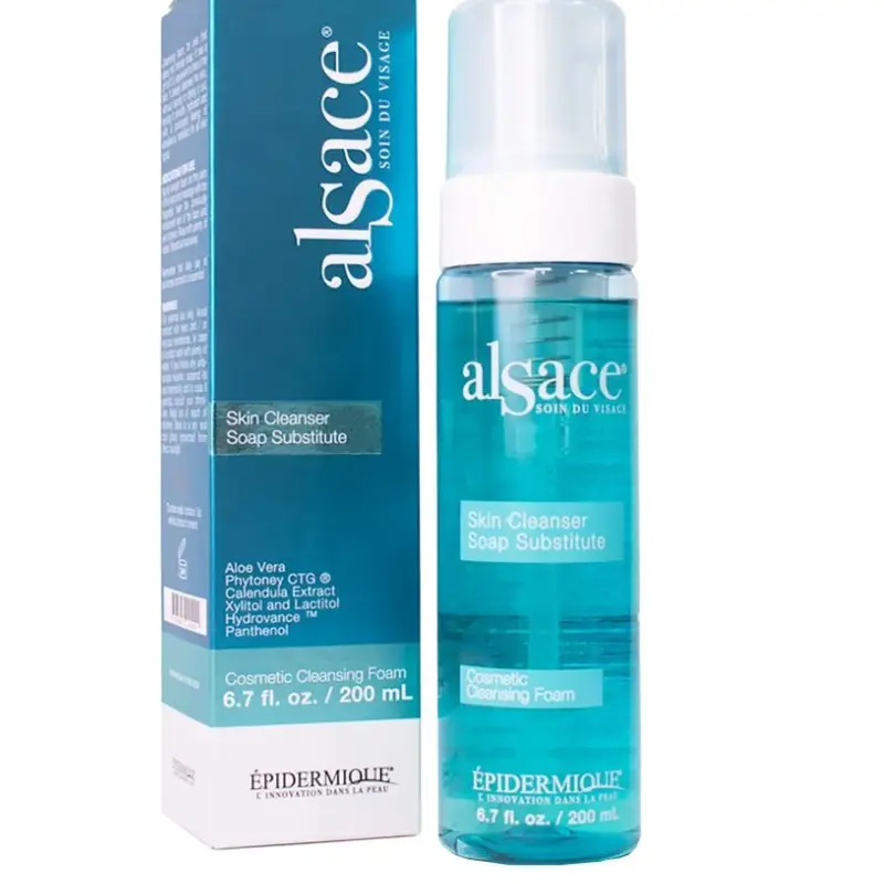 Alsace Skincare - Facial Cleanser / Wash Foam with Aloe Vera 200ml Cleansing Calendula Gentle Daily
