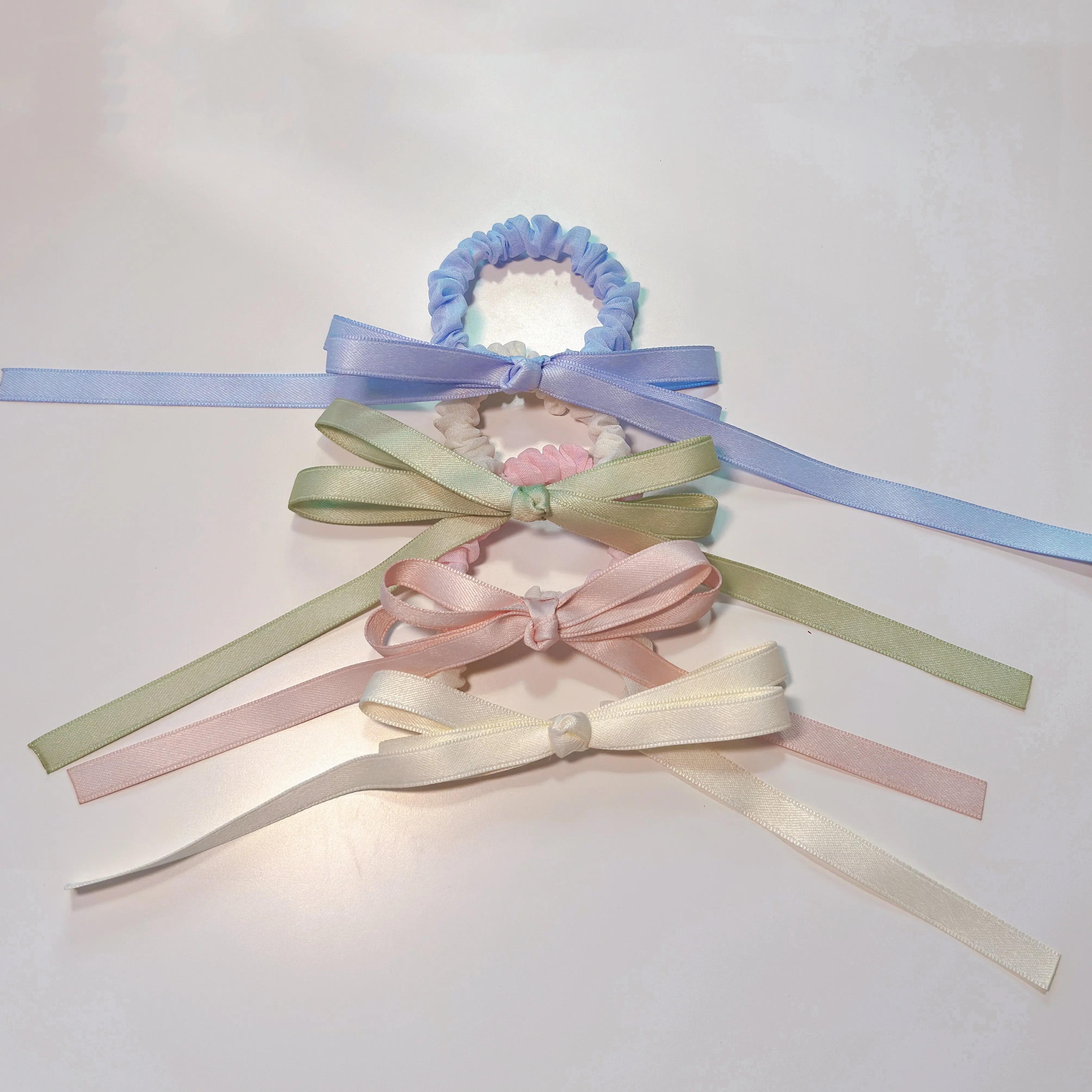 Adorable Ribbon Bow Hair Tie - Hair Accessory - for girl ，for women