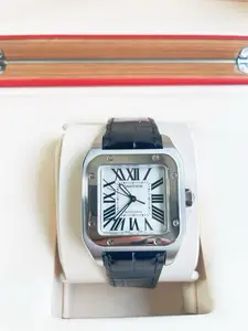 Cartier Santos 100th Anniversary, Stainless Steel, Automatic, 38mm