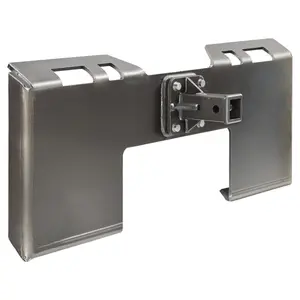 VEVOR Skid Steer Attachment Plate, 1/4 Thick Skid Steer Mount Plate with 2.28 Hitch Receiver, 3000 LBS Quick Attachment Loader Plates, Compatible with Deere, Kubota, Bobcat, Mahindra Steer, TractorVEVOR Super Brand Day