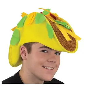 Taco Hat - Parties - Food Truck - Crazy Hat Day - Costume Accessory - One Size