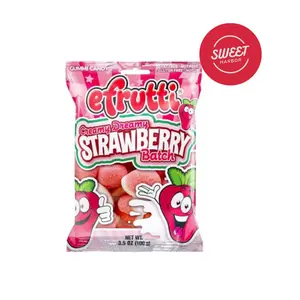 eFrutti Creamy Dreamy Strawberry Batch Gummi Gummy Candy 3.5 Oz Gluten/Fat/Nut Free