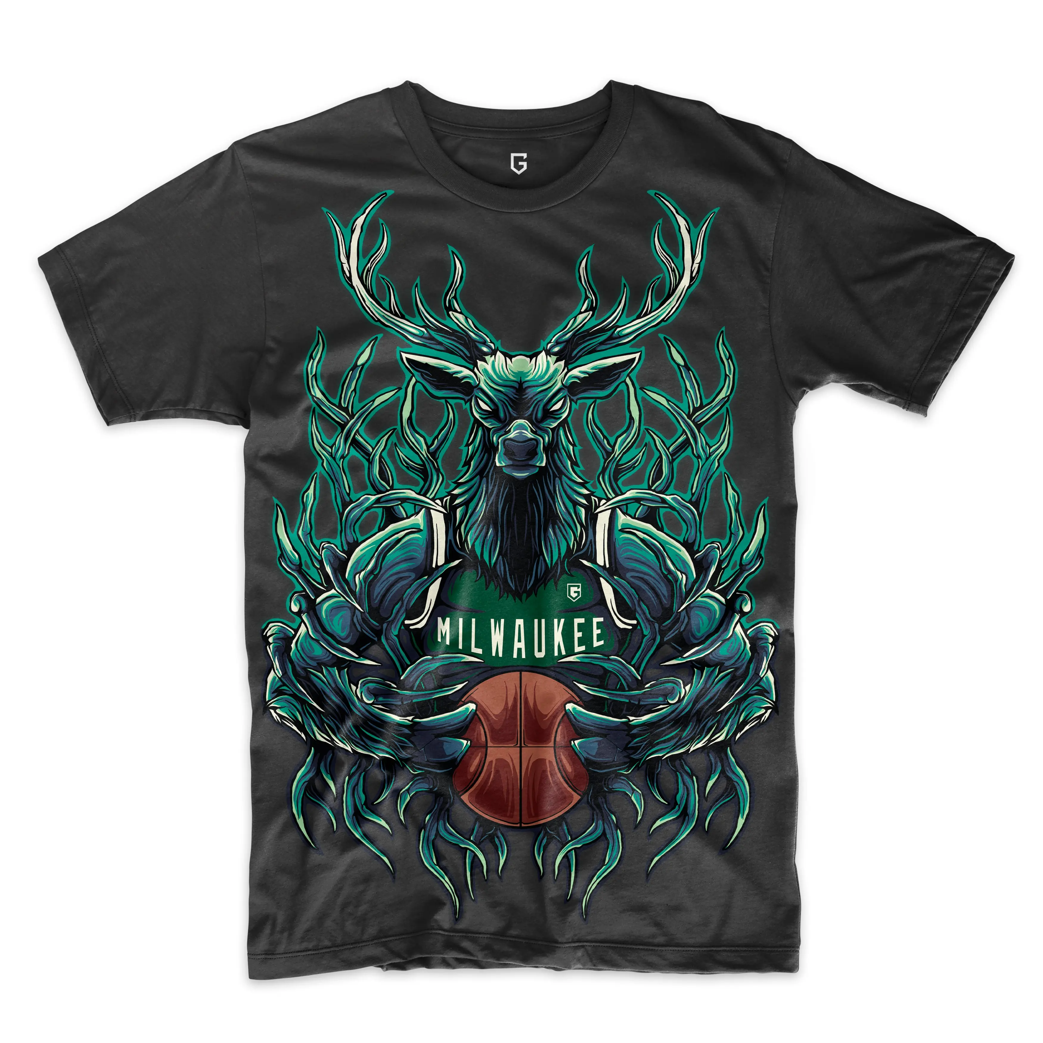 Milwaukee Bucks Basketball Men's T-Shirt