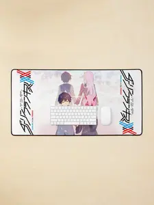 Darling In The Franxx - Hiro and Zero Two Mouse Pad