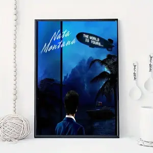 Nata Montana The World Is Yours Music Cover Poster