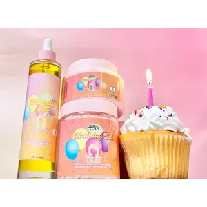 Birthday Gal Body Bundle - Foaming Cleansing with Nectar, Comfort & Cosmetics for Skin Care