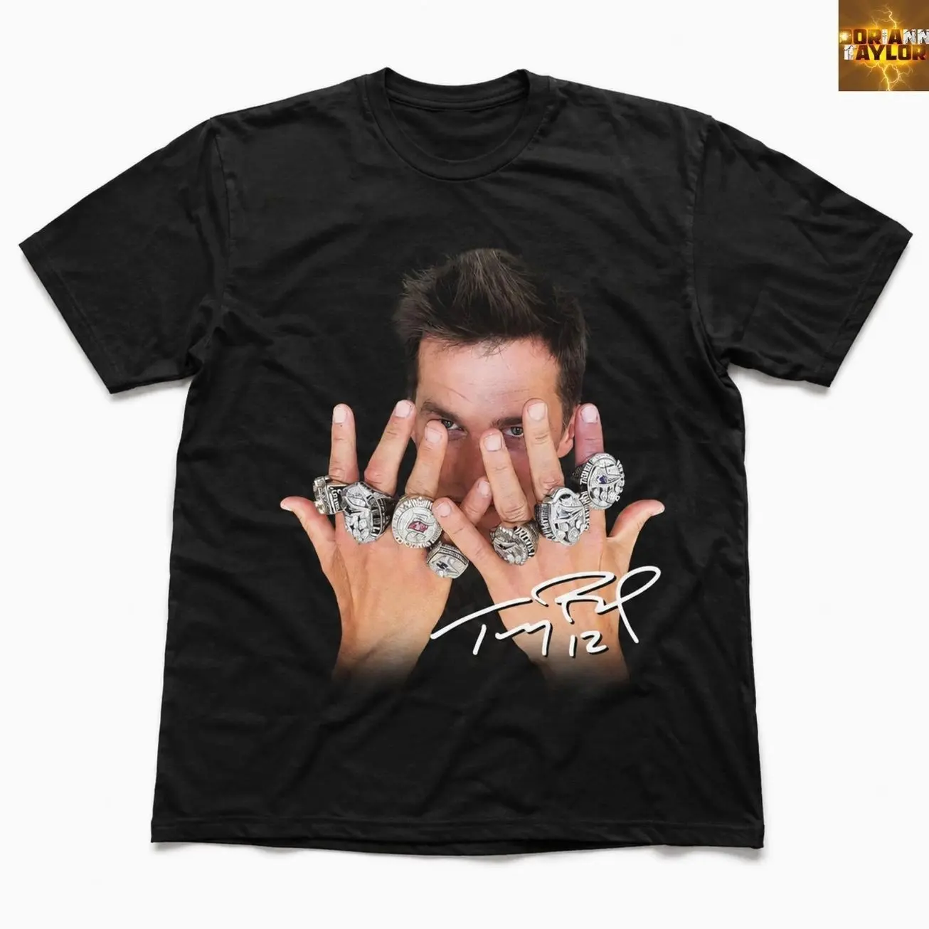 Tom Brady 7 Rings Football AdultsT-Shirt, kids graphic tees, Tampa Bay Football merch, summer tee , mens clothing, 4